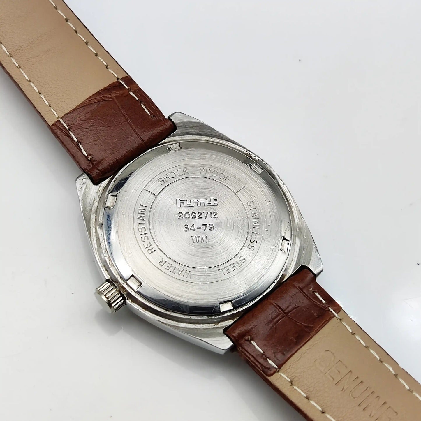 HMT Kohinoor Gray Dial 17 Jewels Handwinding Watch