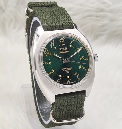 HMT Kohinoor - 17 Jewels Greenish Dial Handwinding Men's Watch