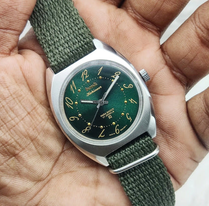 HMT Kohinoor - 17 Jewels Greenish Dial Handwinding Men's Watch
