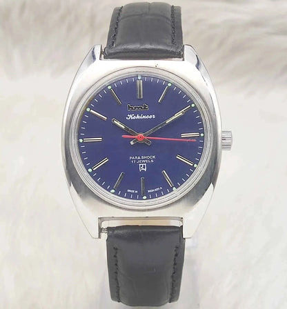 HMT Kohinoor Handwinding Orange Dial 17 Jewels Handwinding Watch