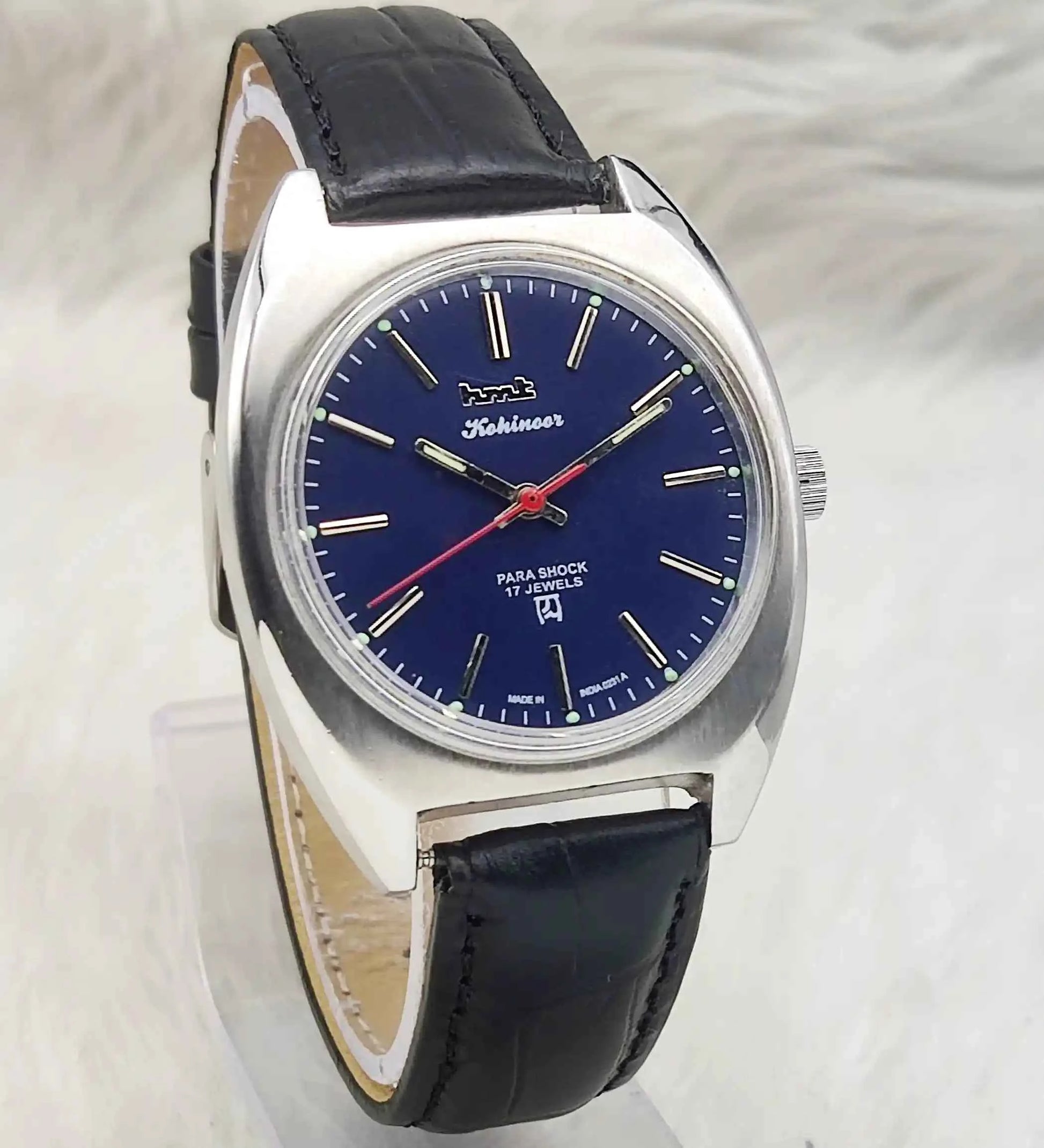 HMT Kohinoor Handwinding Orange Dial 17 Jewels Handwinding Watch
