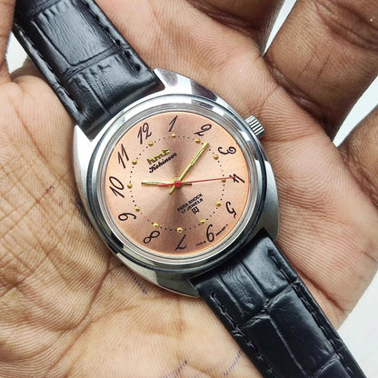 HMT Kohinoor Handwinding 17 Jewels Apple Green Dial Watch