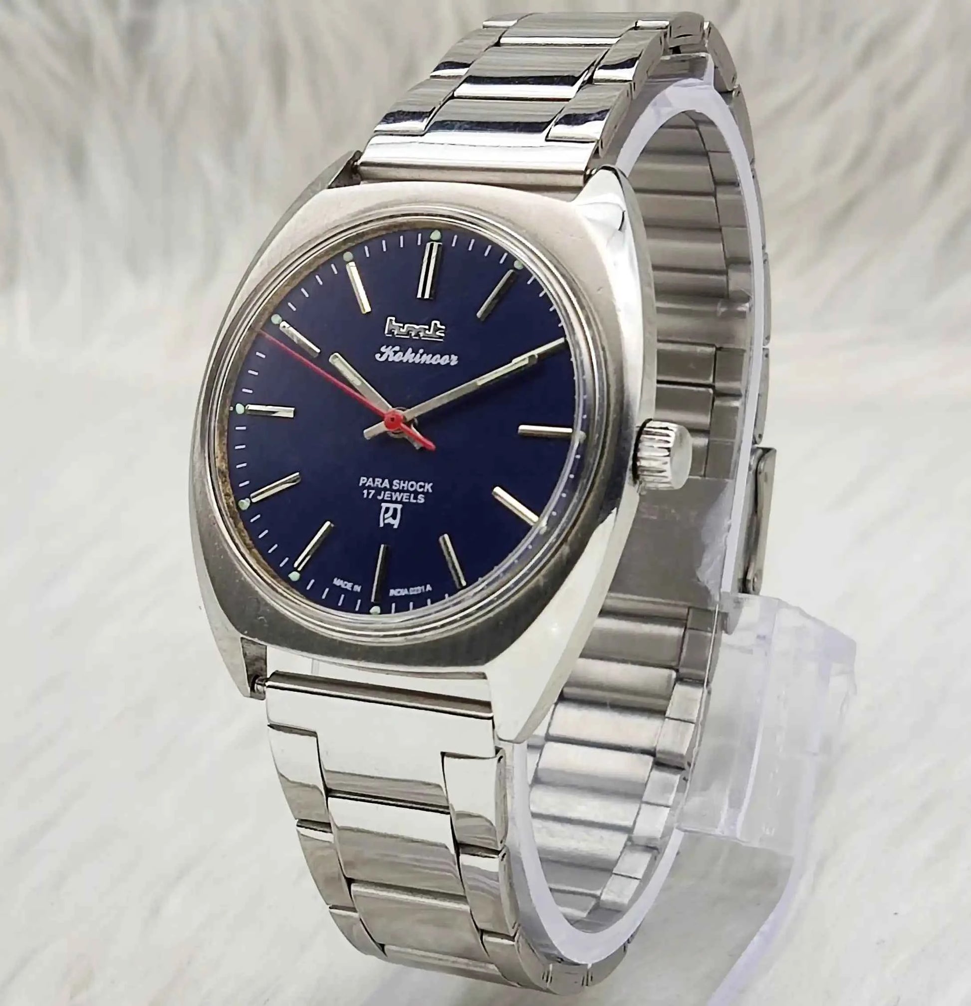 HMT Kohinoor Peacock Green Handwinding Stick Indices Watch