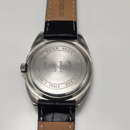 HMT Kohinoor 17 Jewels Handwinding Watch Arabic Numerals White Dial