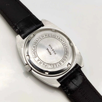 HMT Kohinoor Mechanical Watch 17 Jewels, Stick Indices, Lemon Yellow Dial, Handwinding Movement Men