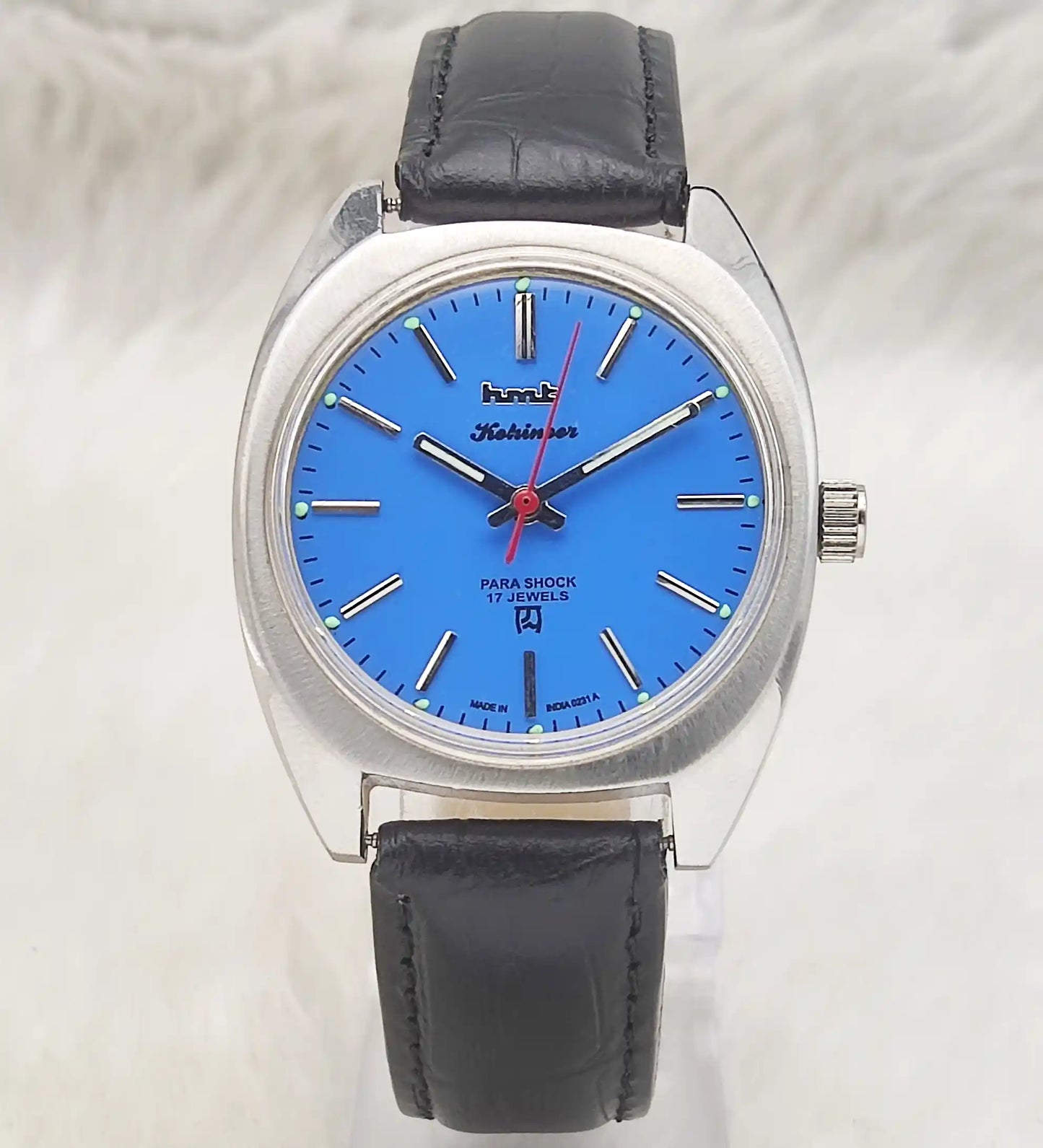 HMT Kohinoor Peacock Blue Dial - 17 Jewels Handwinding Watch