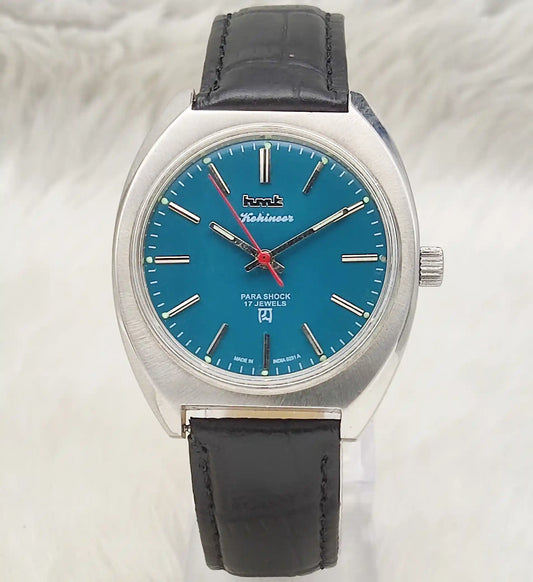 HMT Kohinoor Peacock Green Dial - 17 Jewels Handwinding Watch