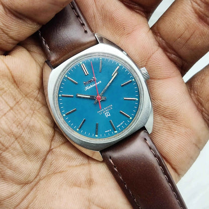 HMT Kohinoor Peacock Green Dial 17 Jewels Handwinding Watch