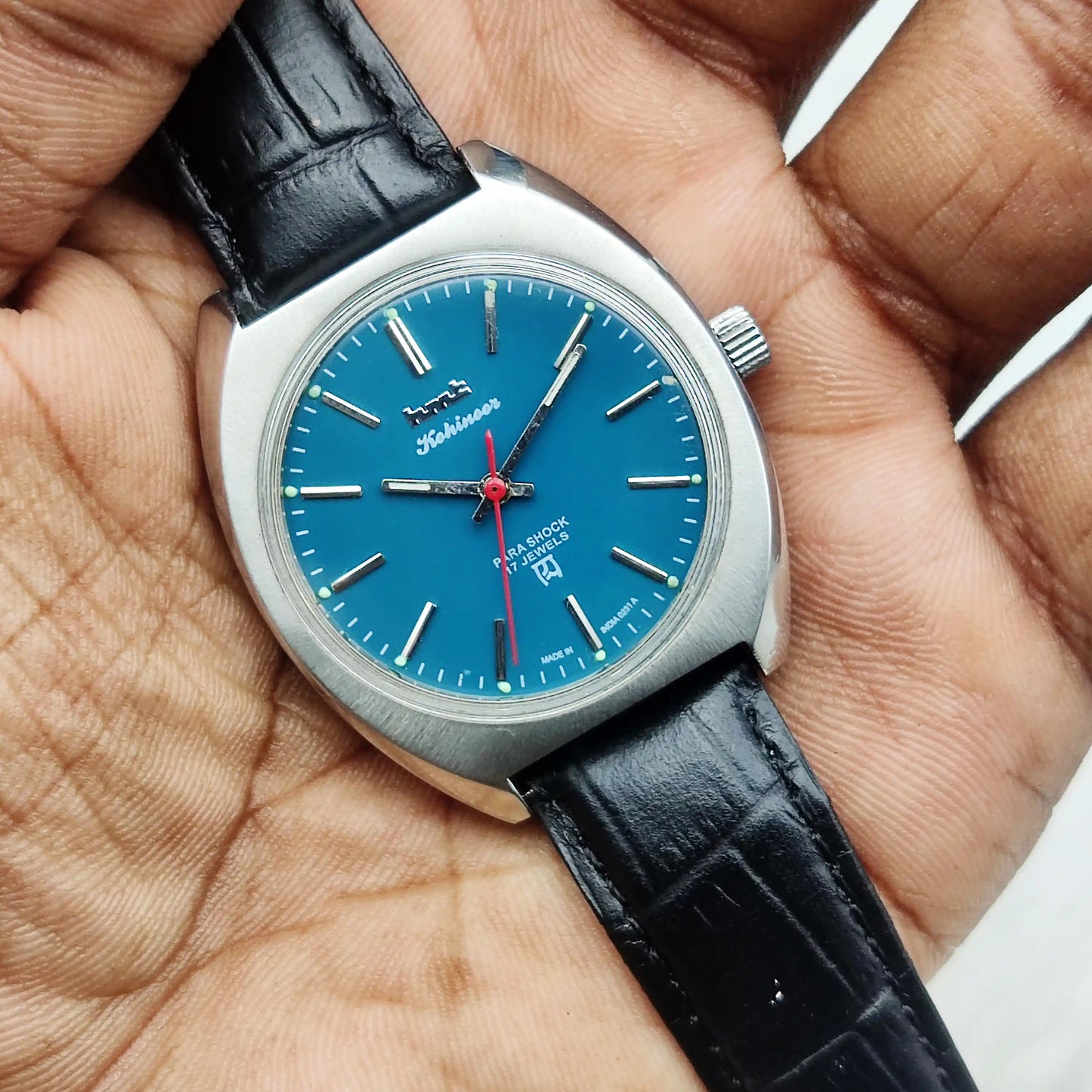 HMT Kohinoor Peacock Green Dial - 17 Jewels Handwinding Watch