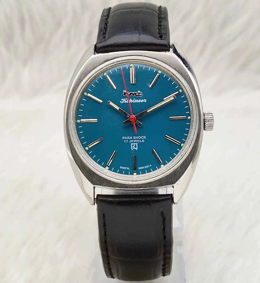 HMT Kohinoor Peacock Green Mechanical Handwinding Men's Watch 0231
