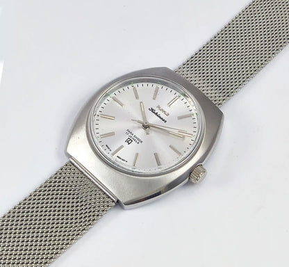 HMT Kohinoor Silver Dial 17 Jewels Para Shock 17 Jewels Discover-Diamonds