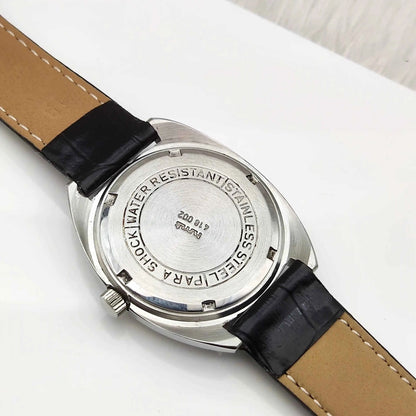 HMT Kohinoor Stick Indices 17 Jewels Blue Dial Men's Watch