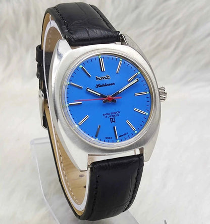 HMT Kohinoor Stick Indices White Dial Handwinding Watch