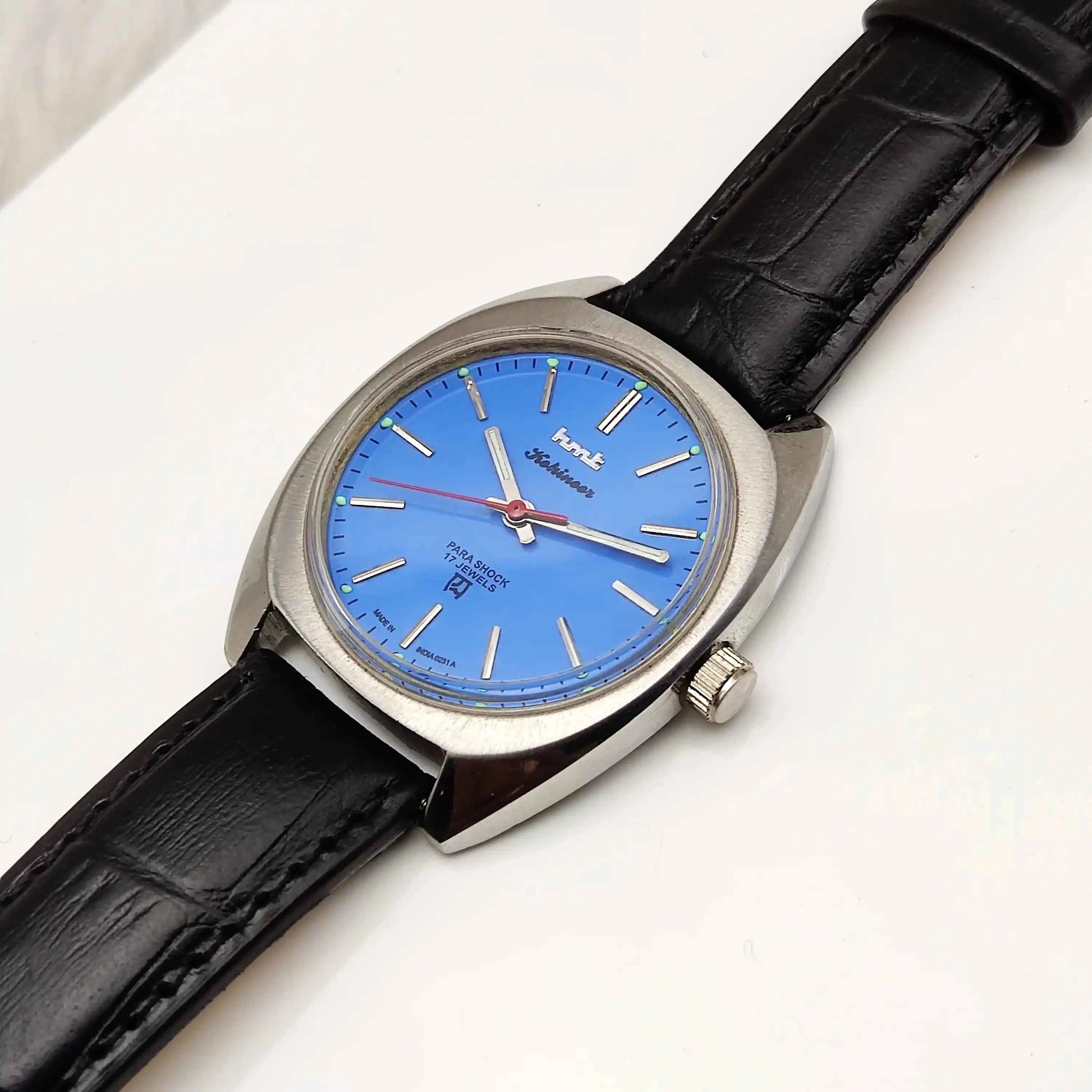 HMT Kohinoor Stick Indices White Dial Handwinding Watch
