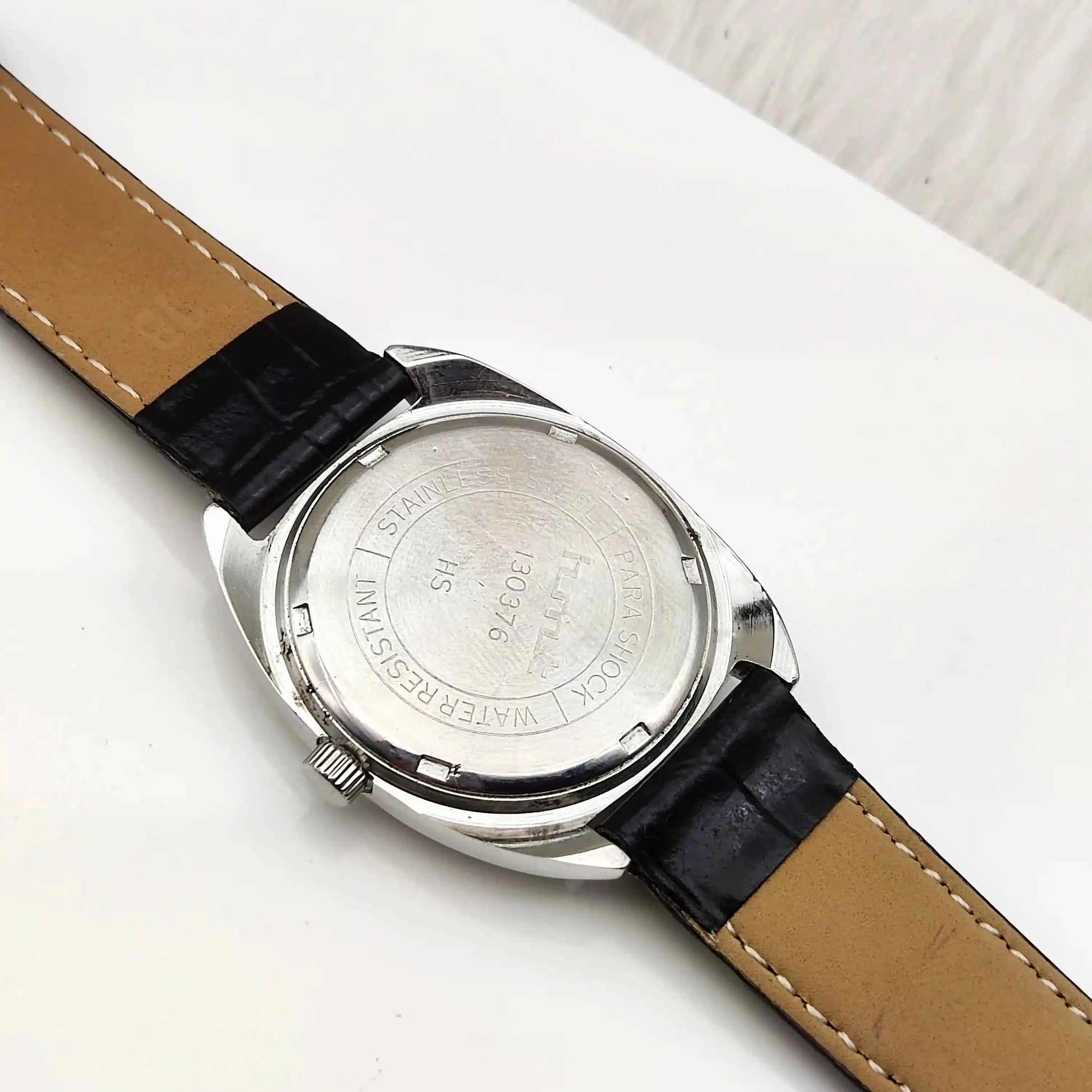 HMT Kohinoor 17 Jewels Stick Indices White Dial Men's Watch