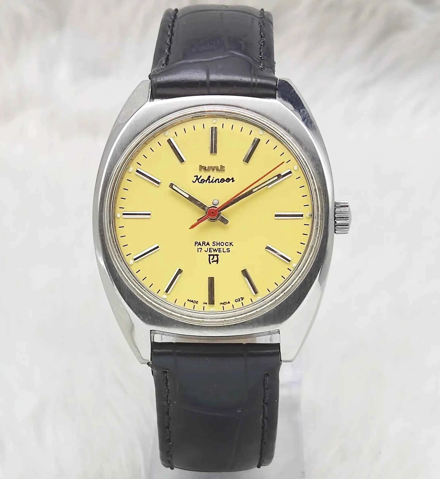 HMT Kohinoor Peacock Blue Dial 17 Jewels Handwinding Watch