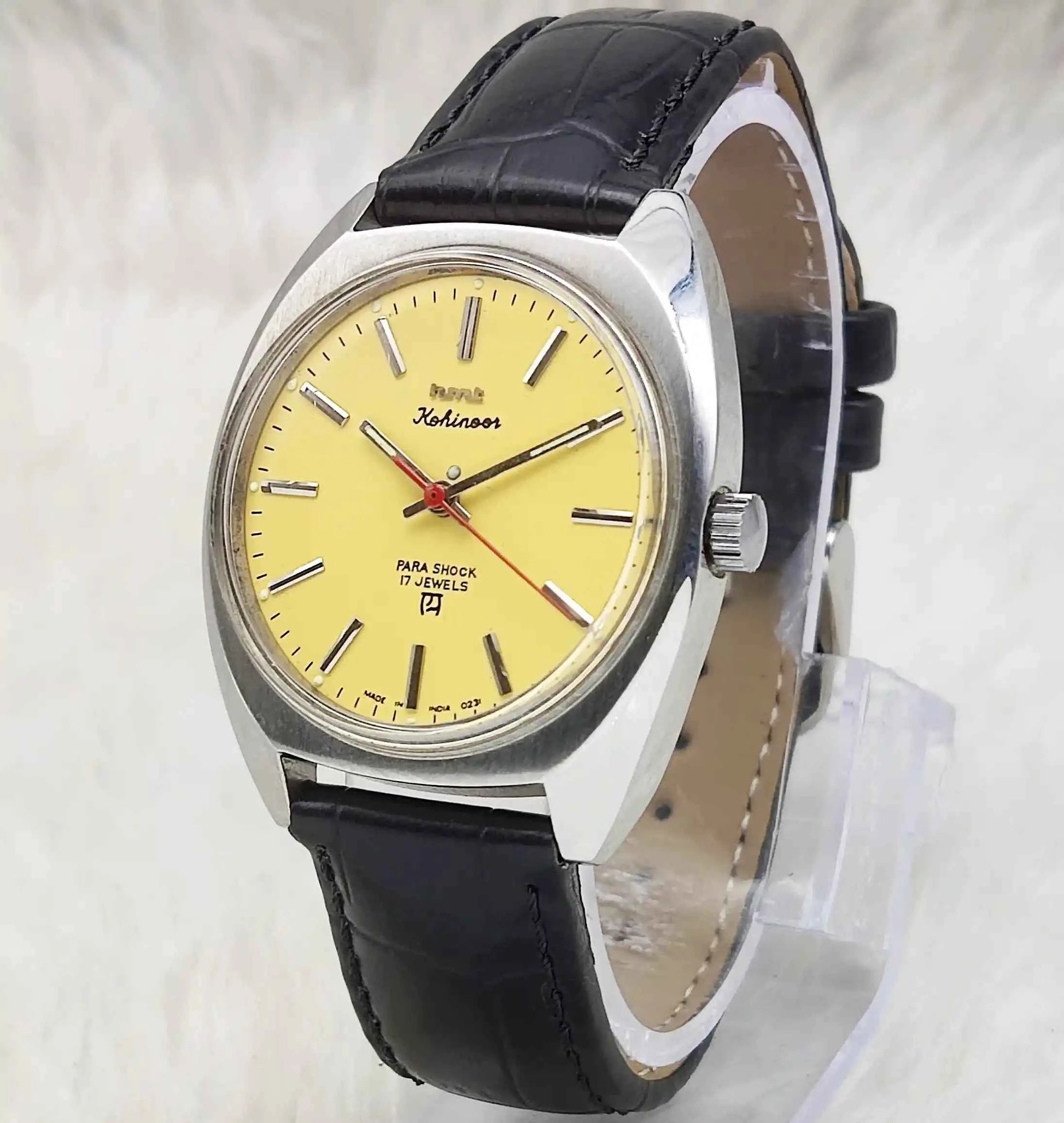 HMT Kohinoor Peacock Blue Dial 17 Jewels Handwinding Watch
