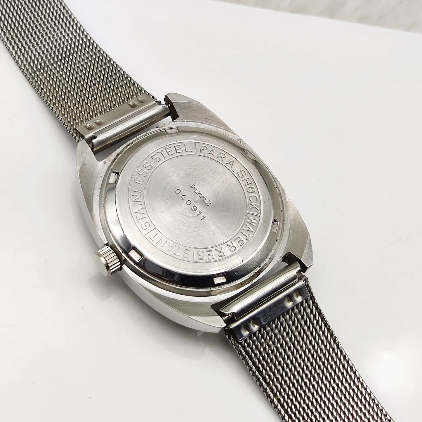 HMT Light Blue Dial Handwinding Watch - Timeless Craftsmanship for Modern Elegance