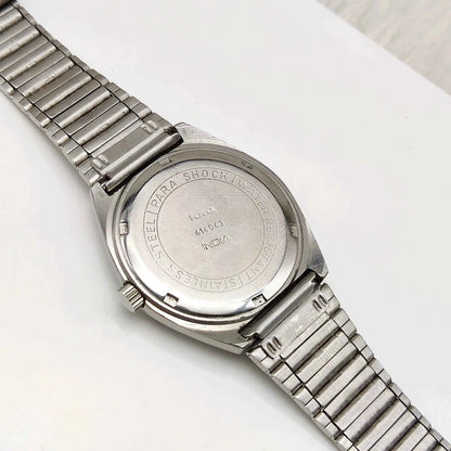 HMT Para Shock Stick Indices 17 Jewels Sky Blue Dial Handwinding Watch