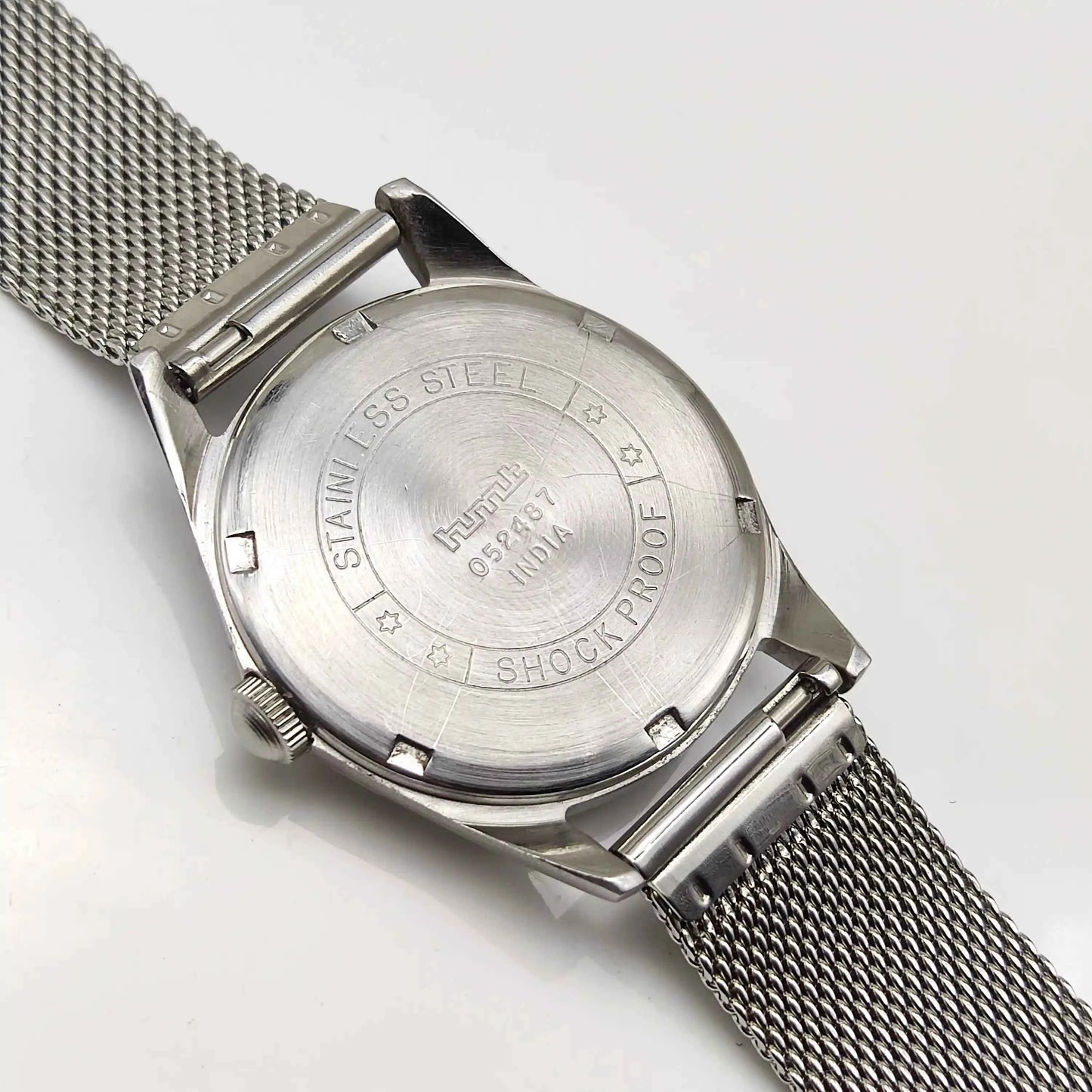 HMT Pilot Arabic Font Red Apple Color Dial 17 Jewels Handwinding Watch