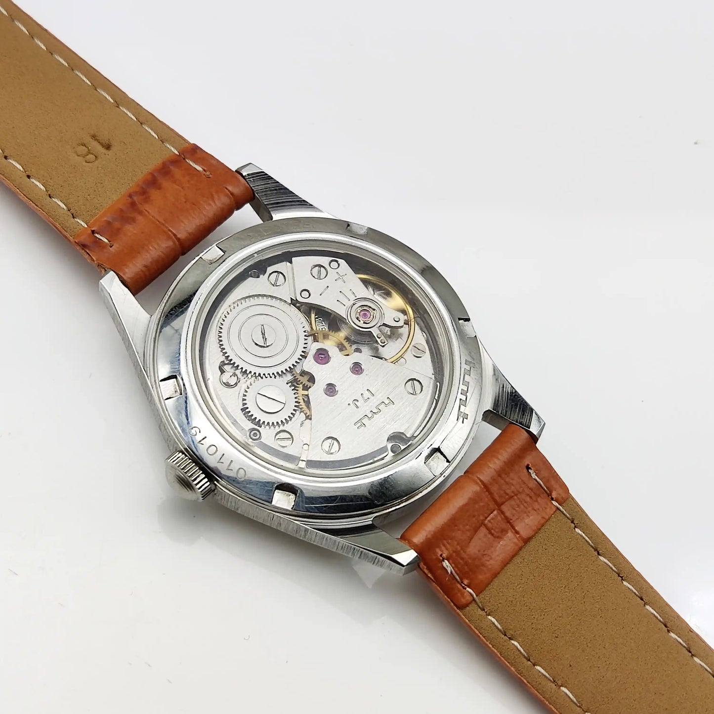 HMT Pilot 17 Jewels Cream Dial Mechanical Handwinding Watch