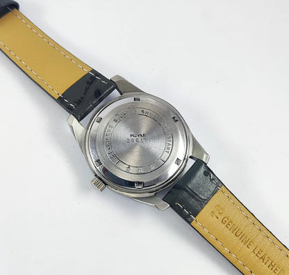 HMT Pilot Green Dial Para Shock 17 Jewels Arabic Font Handwinding Discover-Diamonds