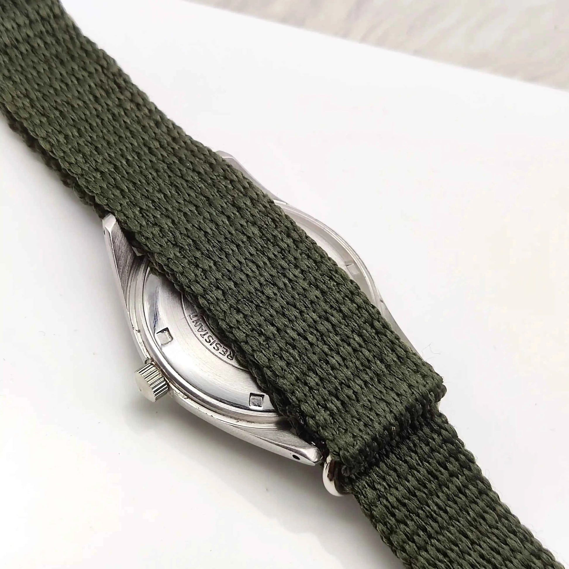 HMT Pilot Light Green Dial 17 Jewels Handwinding Watch 0231