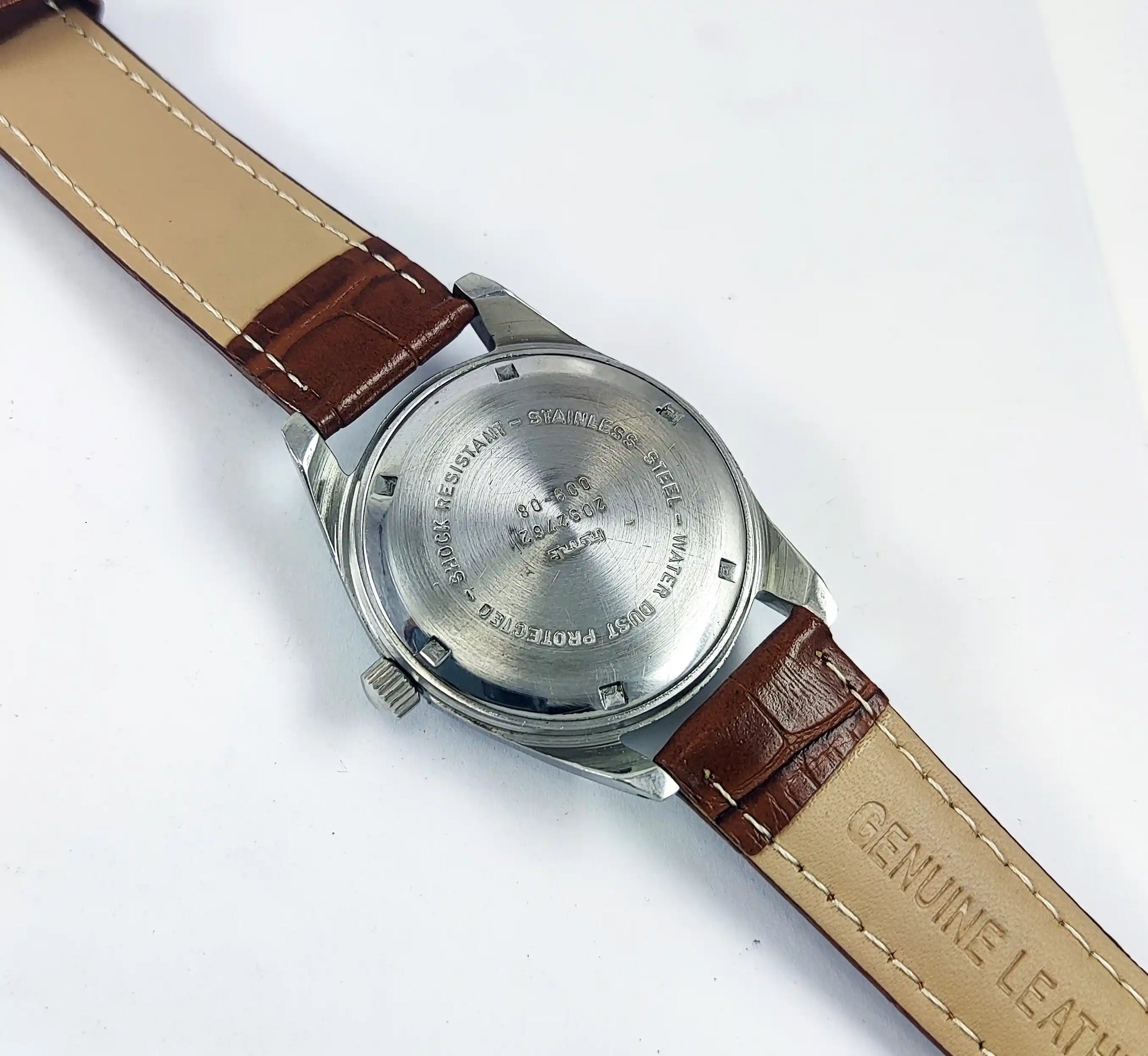 HMT Pilot Para Shock 17 Jewels Green Dial Arabic Font Handwinding 0231 Discover-Diamonds