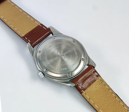 HMT Pilot Para Shock 17 Jewels Sun Yellow Dial Handwinding Watch Discover-Diamonds