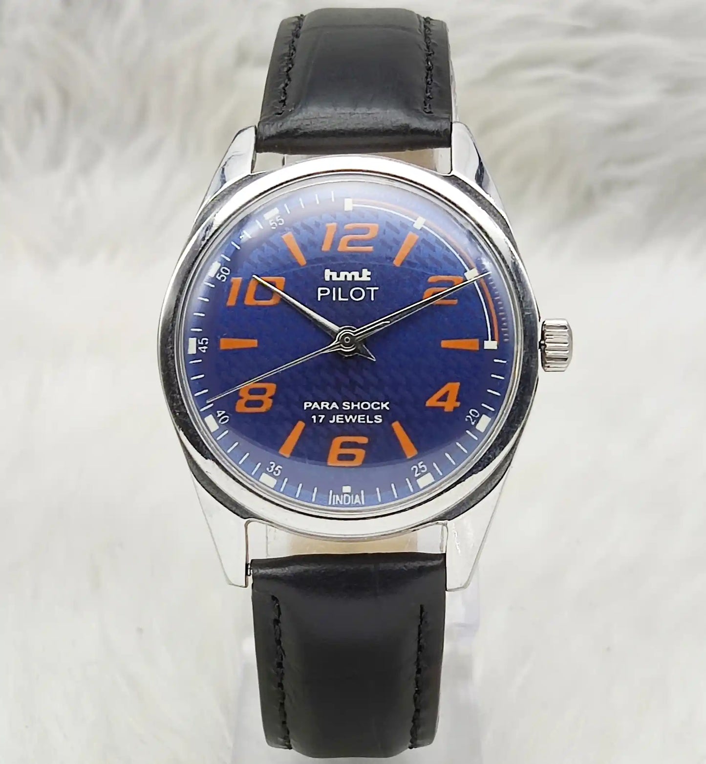 HMT Pilot Watch Blue Dial - Handwinding 17 Jewels 0231