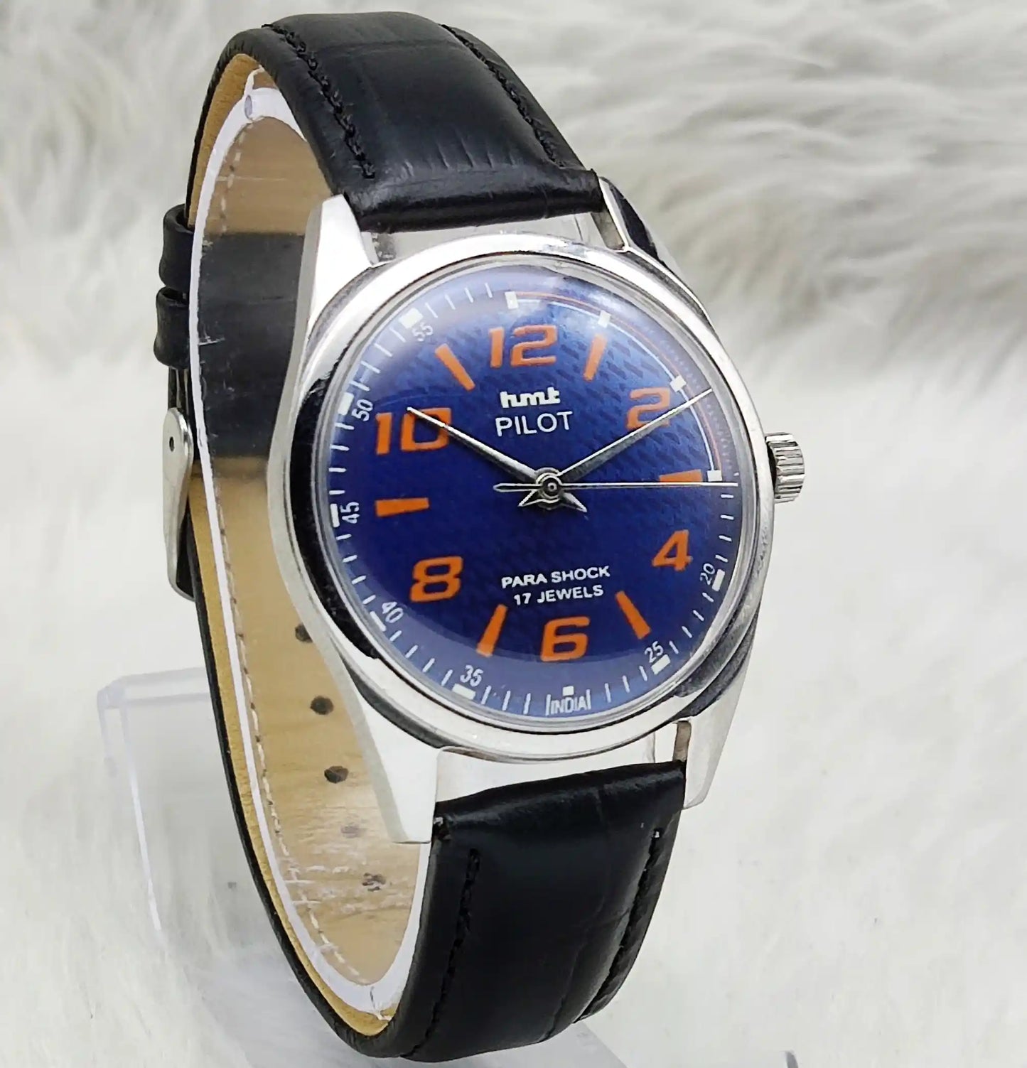 HMT Pilot Watch Blue Dial - Handwinding 17 Jewels 0231