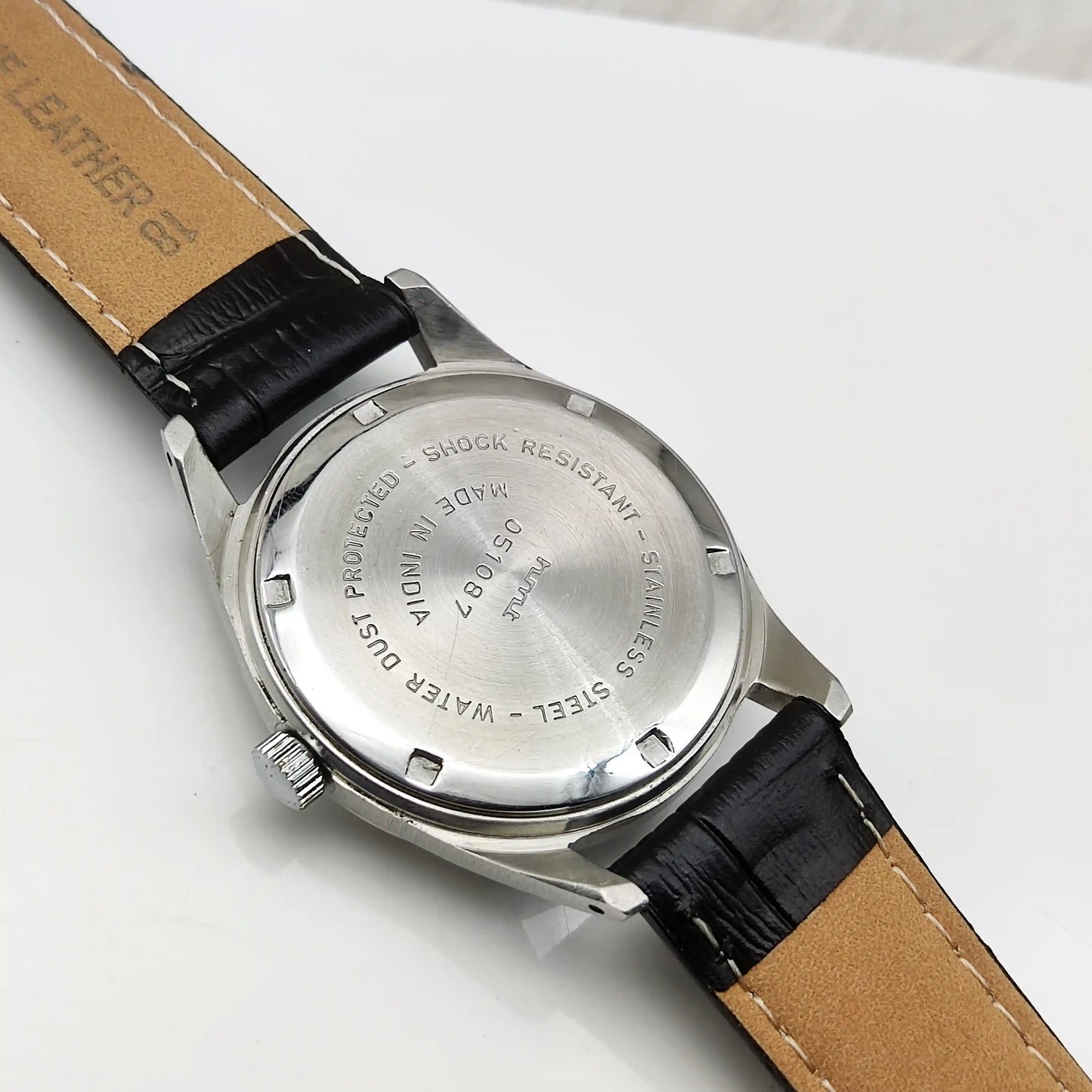 HMT Pilot White Dial Watch - Timeless Mechanical Elegance for Every Occasion
