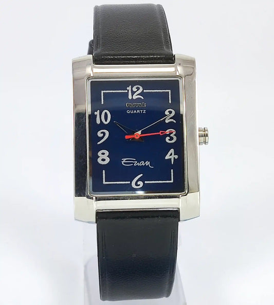 HMT Quartz Blue Dial Miyota Men's Watch - Discover-Diamonds