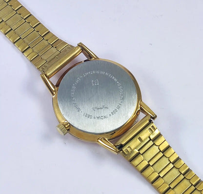 HMT Sona 17 Jewels White Dial Handwinding Watch 0231 Discover-Diamonds