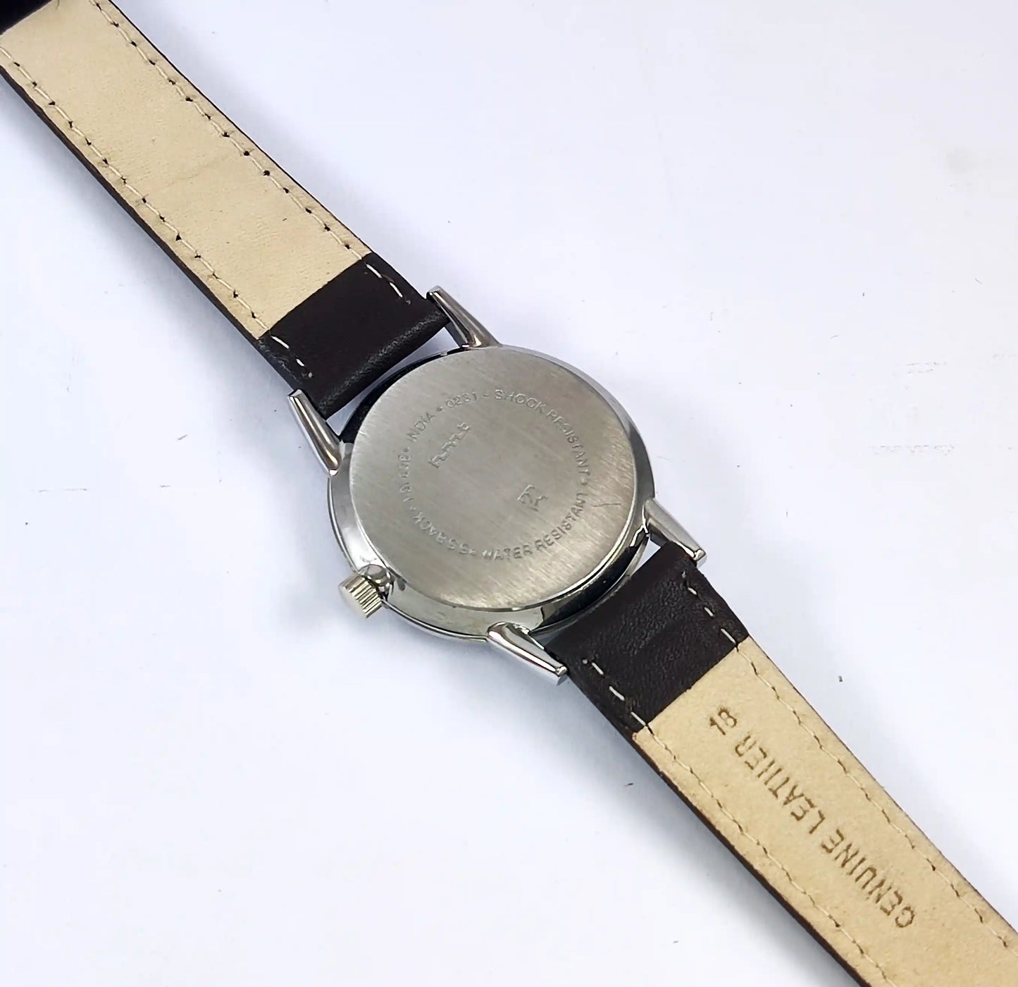 HMT Sona Para Shock 17 Jewels Maroon Dial Handwinding 0231 - Discover-Diamonds