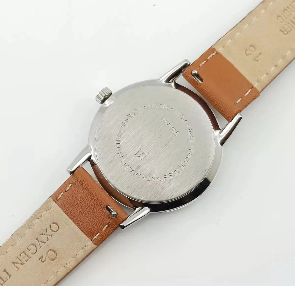 HMT Sona Silver Dial 17 Jewels Mechanical Handwinding Men's Wrist Watch 0231 Discover-Diamonds