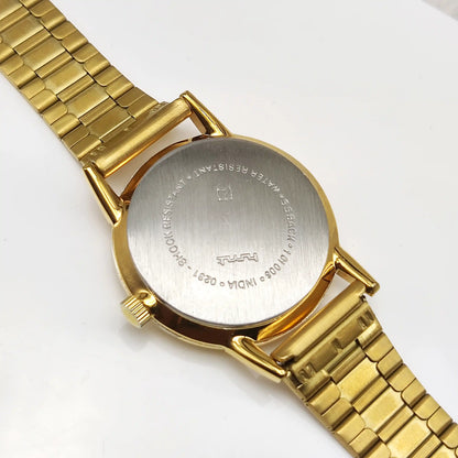 HMT Sona White Watch - Handwinding Men's Timepiece with 17 Jewels