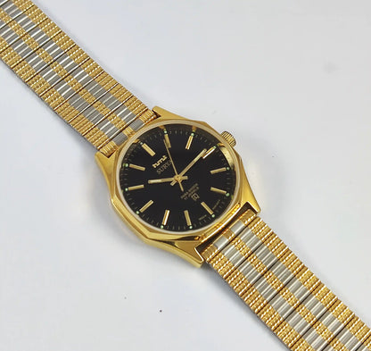 HMT Surya Para Shock 17 Jewels Black Dial Handwinding Discover-Diamonds