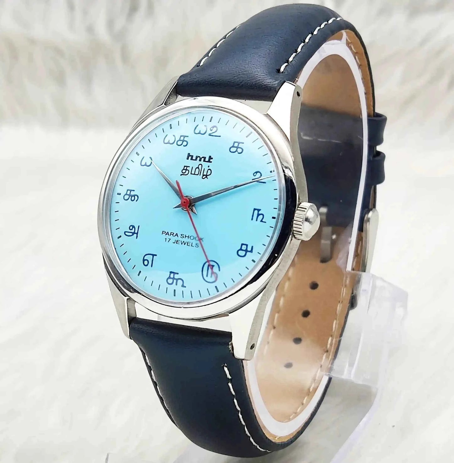 HMT Tamil Numerals Tiffany Dial 17 Jewels Handwinding