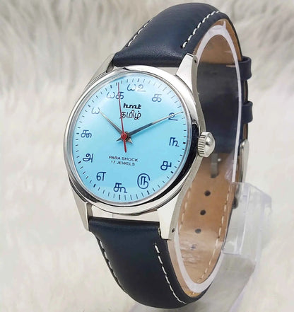 HMT Tamil Numerals Handwinding Watch – A Timeless Fusion of Style and Tradition