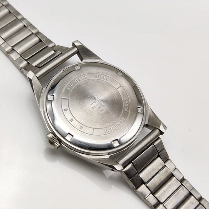 HMT Tamil Numerals Watch 17 Jewels White Dial Mechanical Handwinding Men's Timepiece