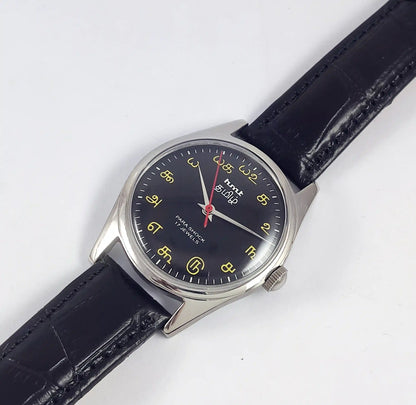 HMT Tamil Para Shock 17 Jewels Black Dial Handwinding 0231 Discover-Diamonds
