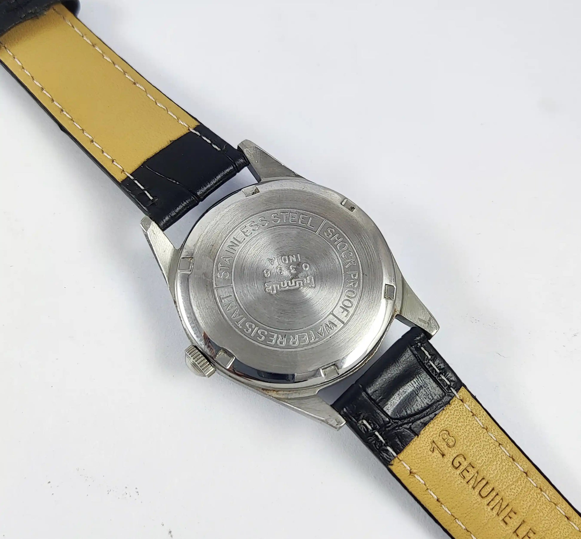 HMT Tamil Para Shock 17 Jewels Black Dial Handwinding 0231 Discover-Diamonds