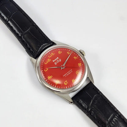 HMT Tamil Para Shock 17 Jewels Red Dial Handwinding 0231 Discover-Diamonds