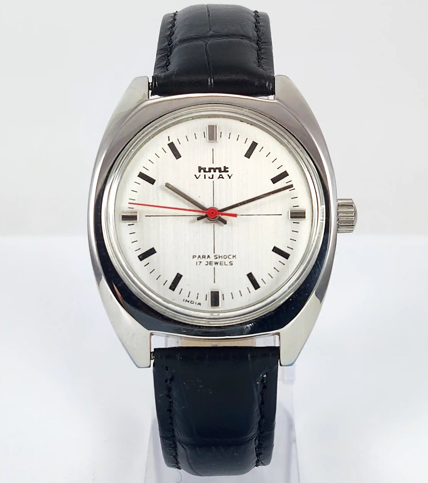 HMT Vijay Para Shock 17 Jewels Gray Dial Handwinding - Discover-Diamonds