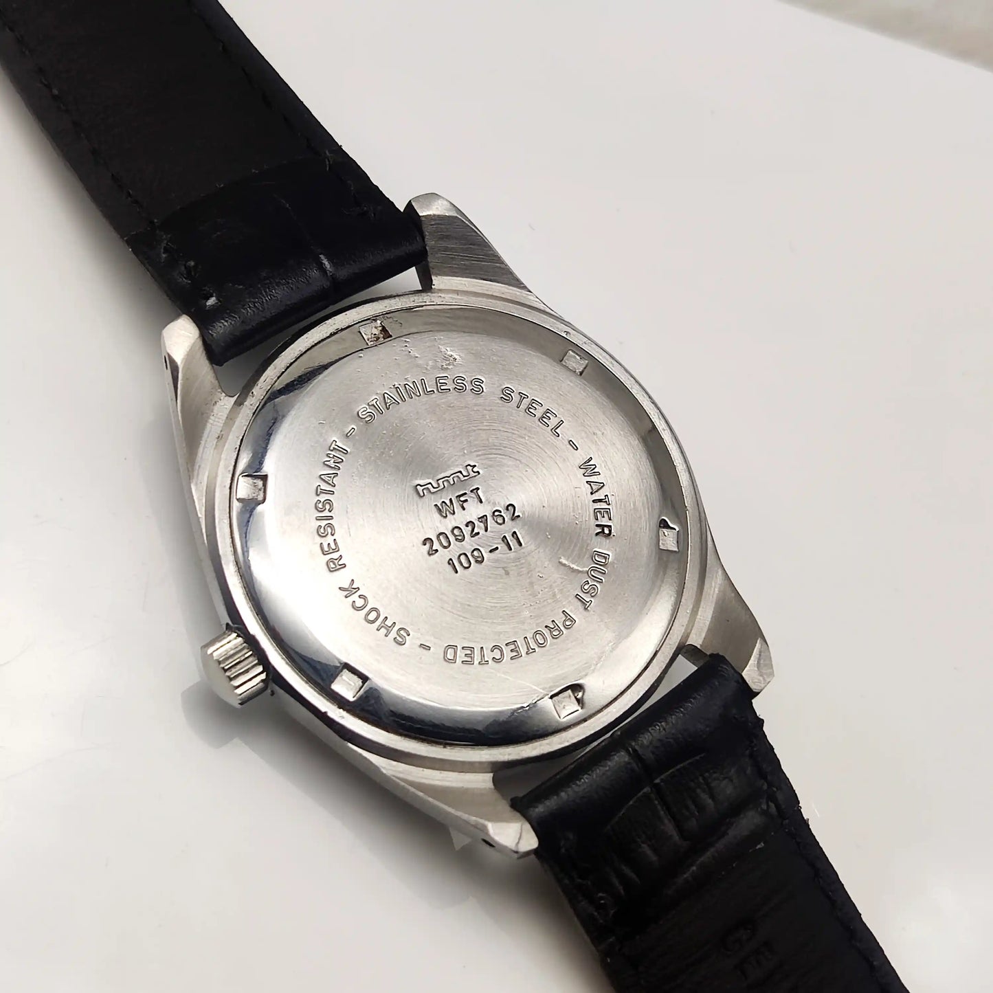 HMT Janata Cloud Silver Dial Stick indices 17 Jewels Handwinding Men's Watch