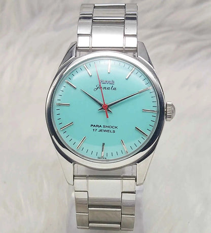 HMT Janata Black Dial Devanagari indices 17 Jewels Handwinding Men's Watch