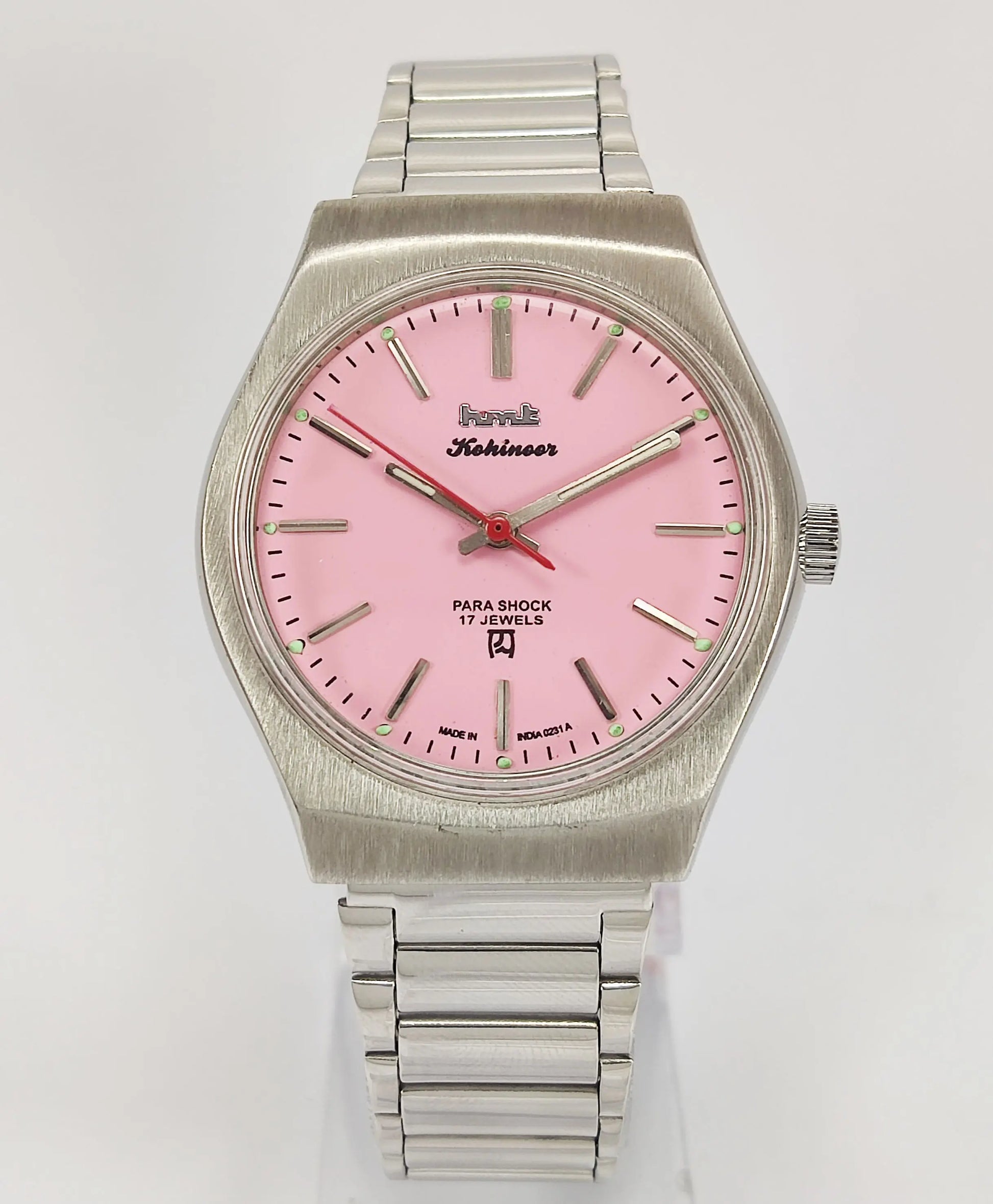 Mechanical Watch Watch Crystal Oscillator HMT Kohinoor Para Shock