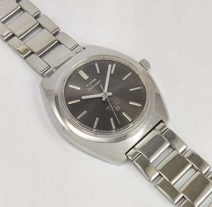 HMT Kohinoor Para Shock 17 Jewels Gray Dial Mechanical Hand winding Men's Wrist Watch - Discover-Diamonds