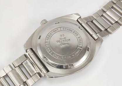 HMT Kohinoor Para Shock 17 Jewels Gray Dial Mechanical Hand winding Men's Wrist Watch - Discover-Diamonds